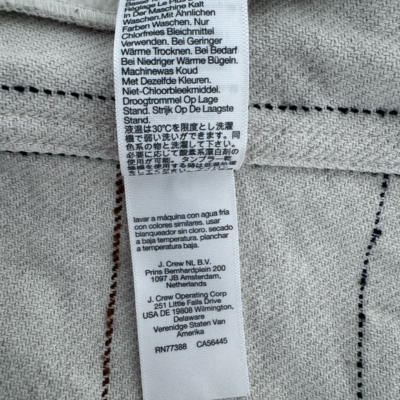 Like New Madewell Windowpane Boucle Oversized Shirt Jacket - Picture 11 of 11